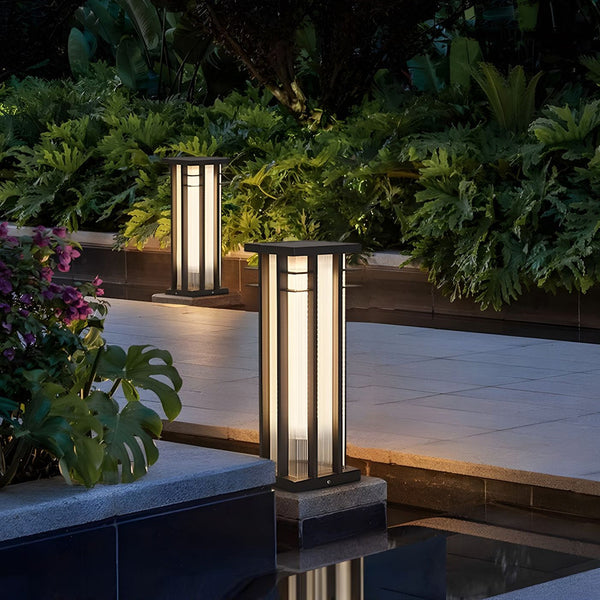Valuaya Unique Modern Steel Outdoor Path Light