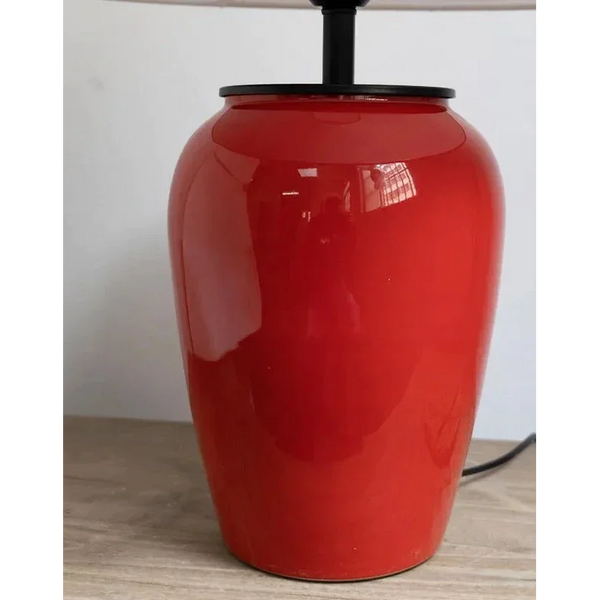 Salmeri Table Lamp | Red Ceramic | CLK7444120