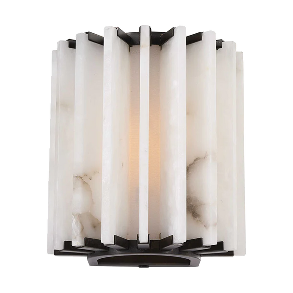 Ribbed Alabaster Panel Sconce | CLFAN831