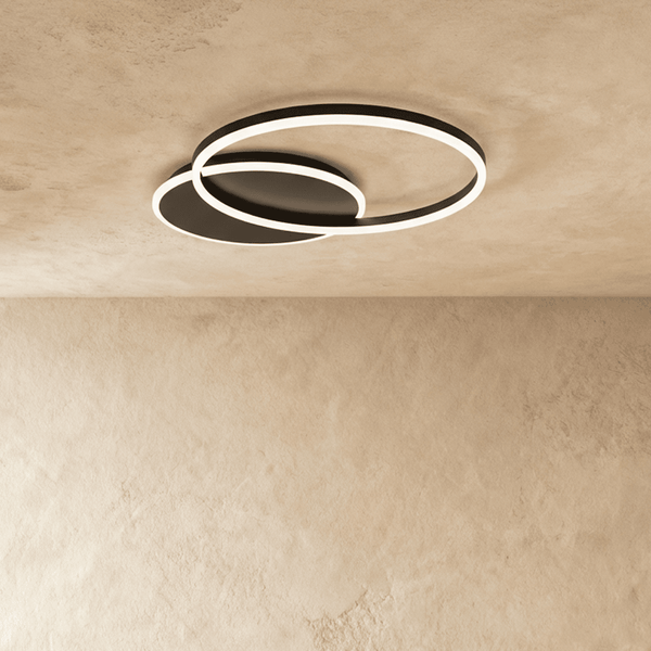 Modern Energy Efficient LED Flush Ceiling Light Fixture for Living Room