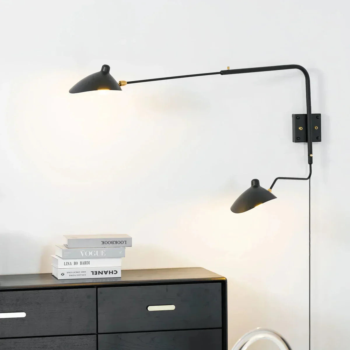 Rotating Versatile Arm Wall Sconce