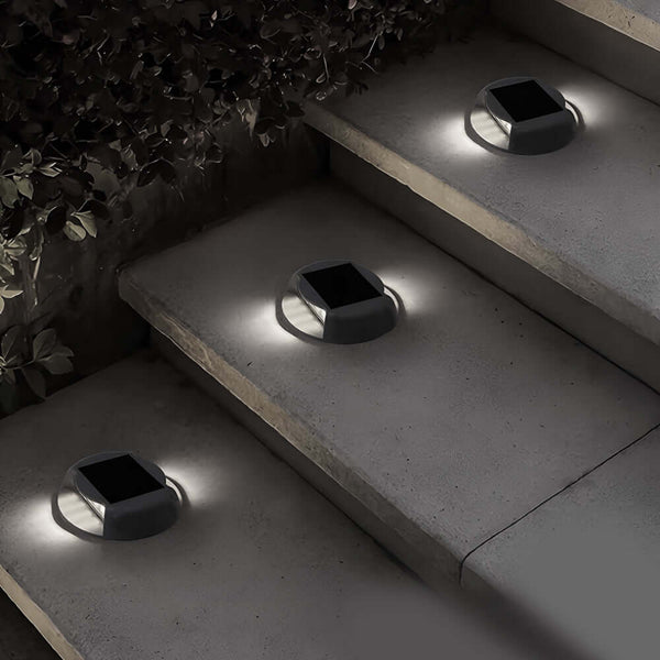 Enduran Round Solar LED Step/Deck ABS Outdoor Light