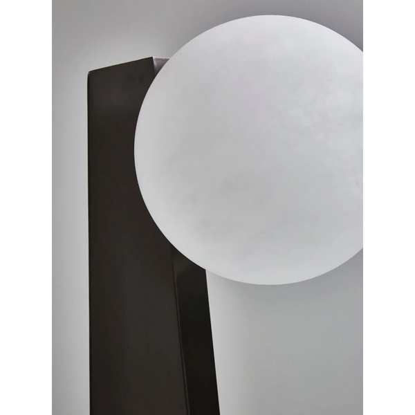Glass Globe Table Lamp | Black | CLORB0281L