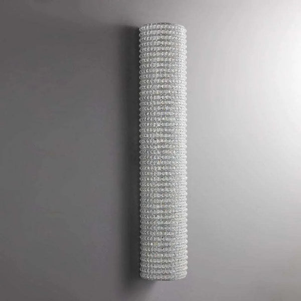 Clear Crystal Wall Sconce | Silver | CLSC0951WS