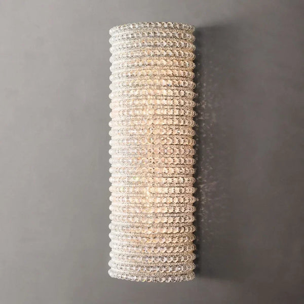 Clear Crystal Wall Sconce | Silver | CLSC0951WS