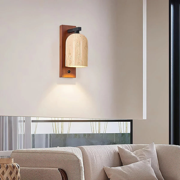 Travertine Mirabelle Wall Lamp