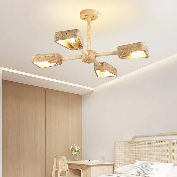 Travertone Geometry Elementa Chandelier