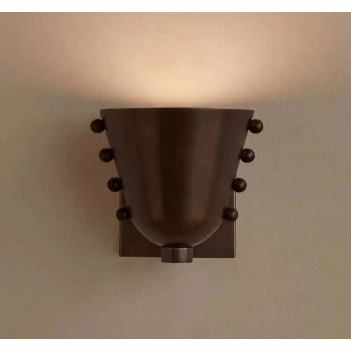 Brass Cone Wall Sconce | Antique | CLTRP04B
